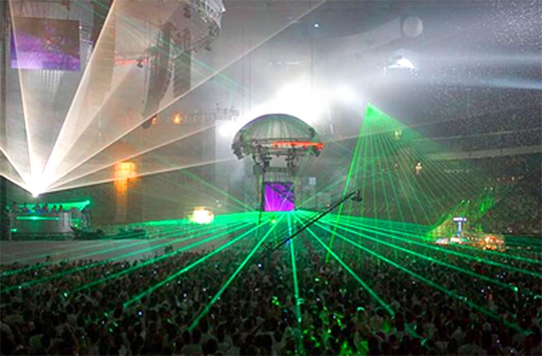 Festival Stage Laser Show Design Services