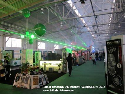 Extreme Laser Show Rental Booth Display