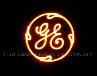 GE Laser Logo Corporate Event