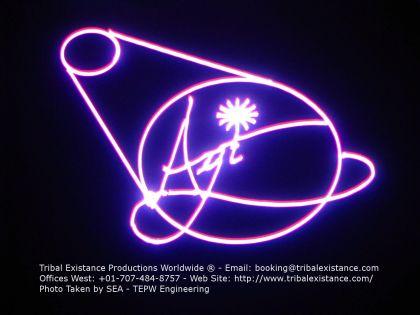 Animated Laser Logo